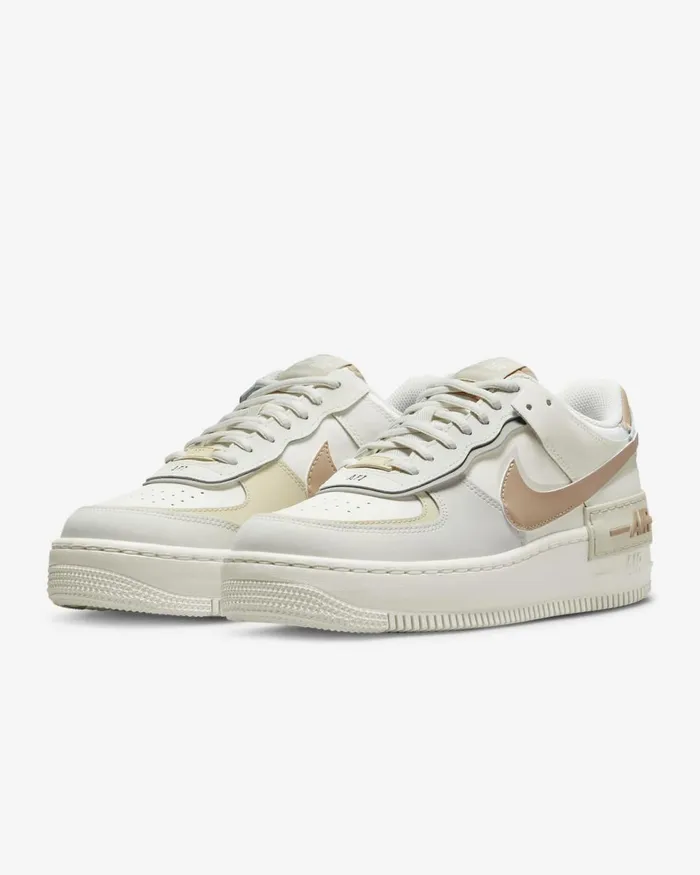 Women Nike All Shoes Air Force 1 Shadow Sailfossillight Bonehemp