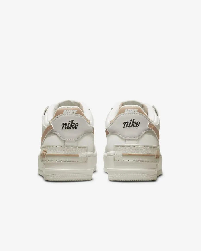 Women Nike All Shoes Air Force 1 Shadow Sailfossillight Bonehemp