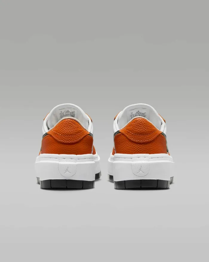 Women Nike All Shoes Air Jordan 1 Elevate Low SE Brilliant Orangewhiteblack