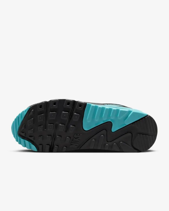 Women Nike All Shoes Air Max 90 Whiteteal Nebulablackcool Grey
