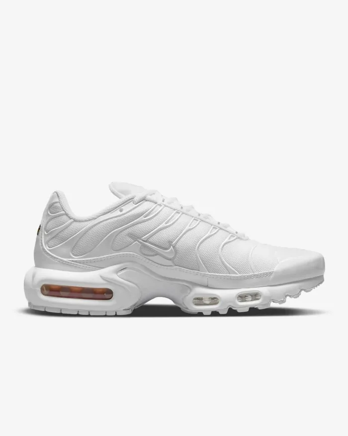 Women Nike All Shoes Air Max Plus Whitepure Platinumwhite