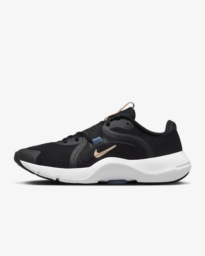 Women Nike All Shoes InSeason TR 13 PRM Blackdiffused Bluewhitemetallic Red Bronze