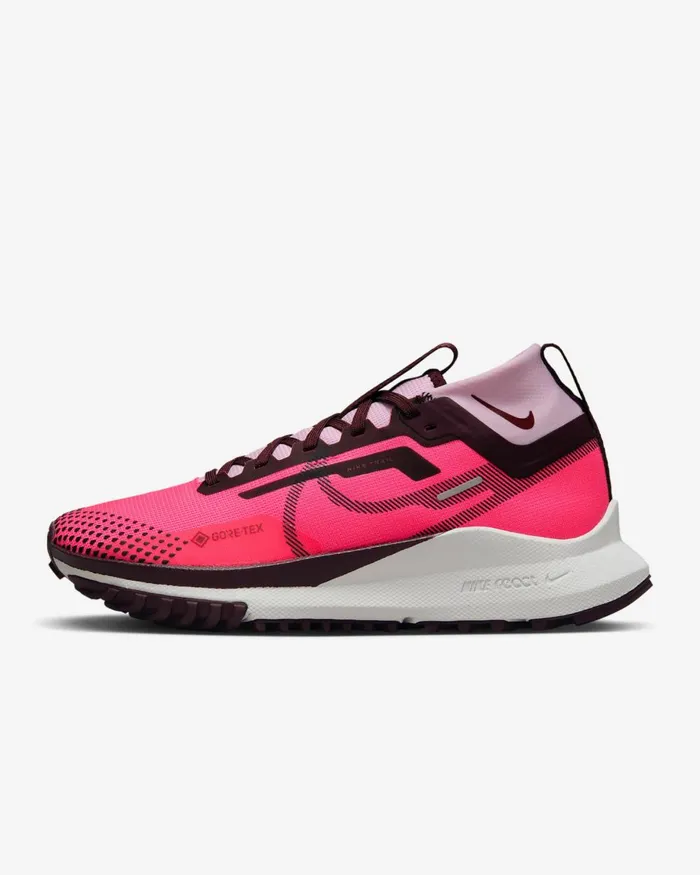 Women Nike All Shoes Pegasus Trail 4 GORETEX Hyper Pinkteam Redpink Foamburgundy Crush