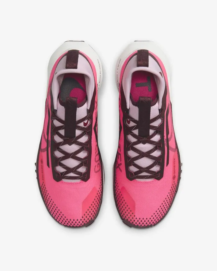 Women Nike All Shoes Pegasus Trail 4 GORETEX Hyper Pinkteam Redpink Foamburgundy Crush