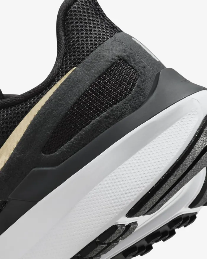 Women Nike All Shoes Structure 25 Blackwhitedark Smoke Greymetallic Gold
