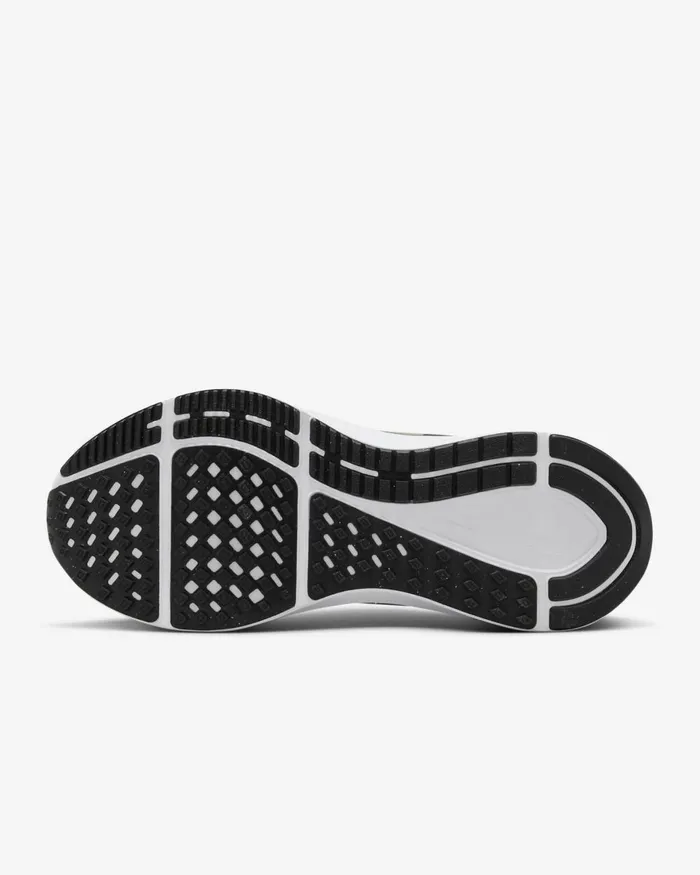 Women Nike All Shoes Structure 25 Blackwhitedark Smoke Greymetallic Gold
