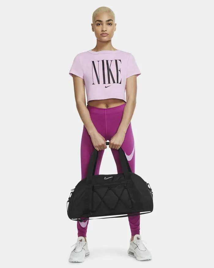 Women Nike Bags And Backpacks One Club Blackblackwhite
