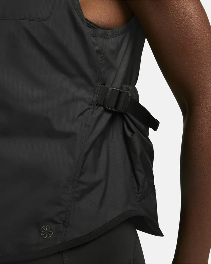 Women Nike Jackets Trail Repel Blackblackdark Smoke Grey