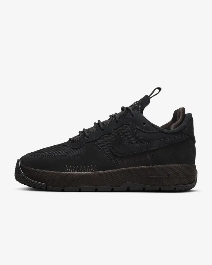 Women Nike Lifestyle Air Force 1 Wild Blackvelvet Browncedarblack