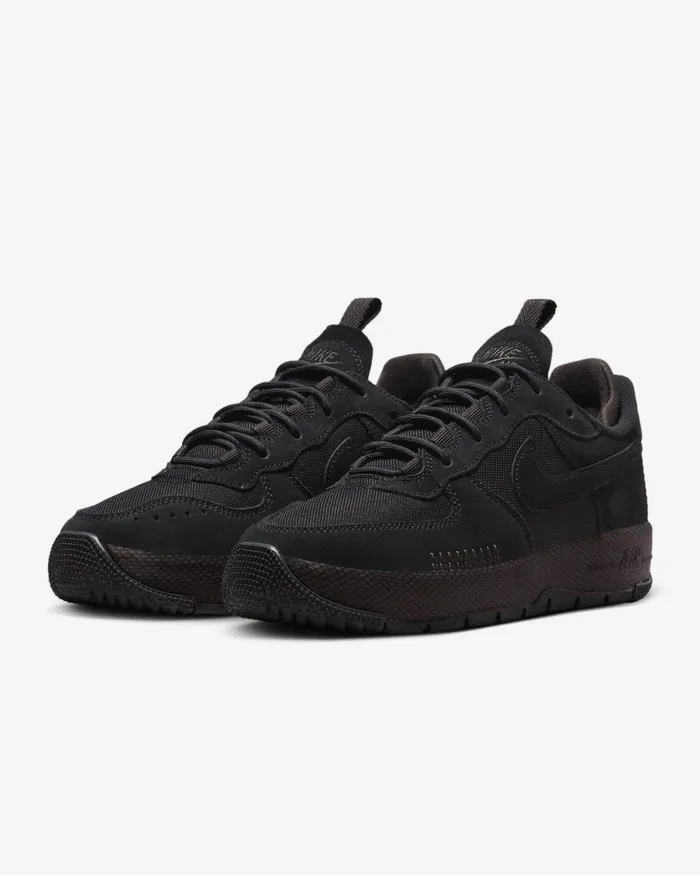 Women Nike Lifestyle Air Force 1 Wild Blackvelvet Browncedarblack