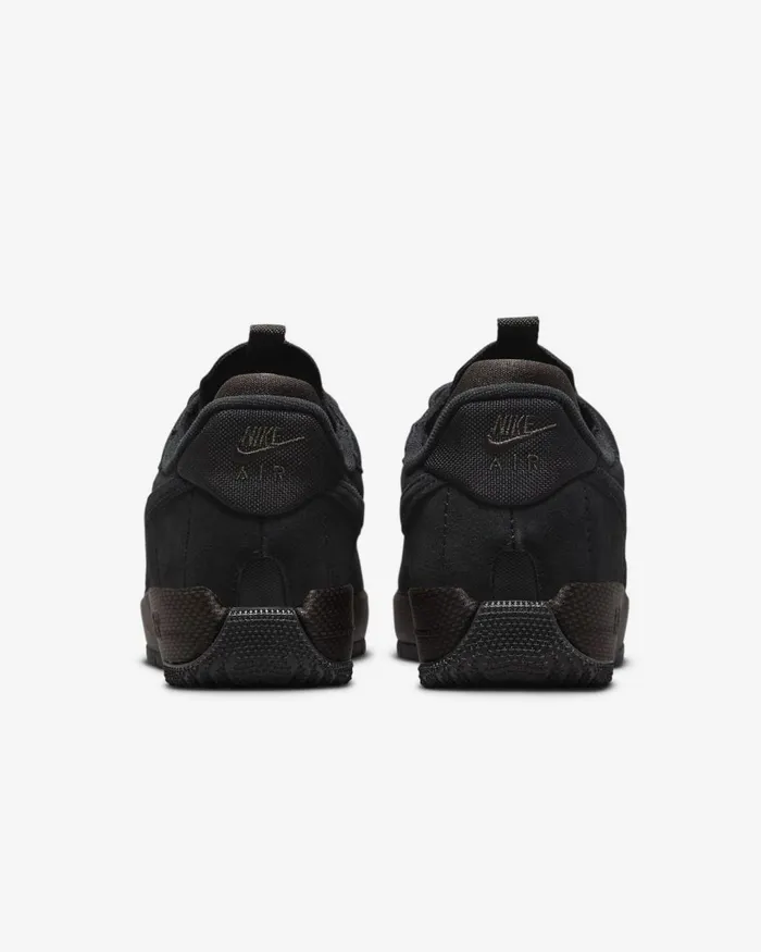 Women Nike Lifestyle Air Force 1 Wild Blackvelvet Browncedarblack