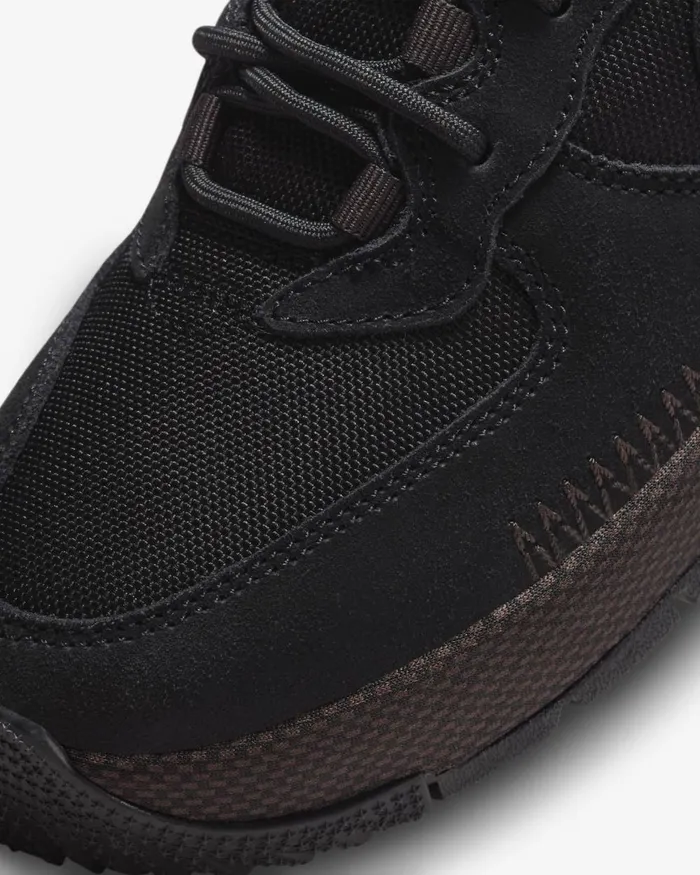Women Nike Lifestyle Air Force 1 Wild Blackvelvet Browncedarblack