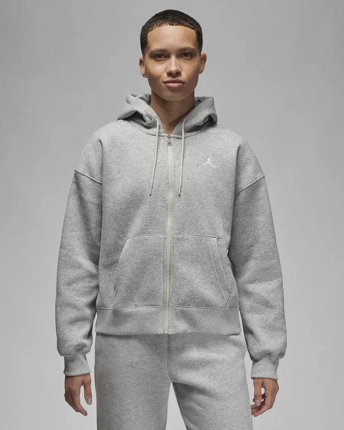 Women Nike Matching Sets Jordan Brooklyn Fleece Dark Grey Heatherwhite