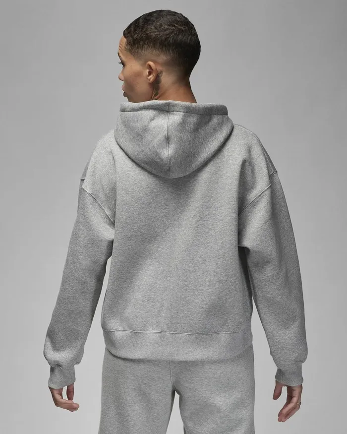 Women Nike Matching Sets Jordan Brooklyn Fleece Dark Grey Heatherwhite