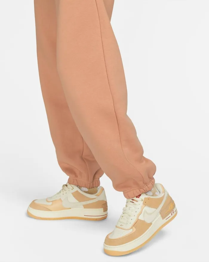 Women Nike Matching Sets Sportswear Phoenix Fleece Amber Brownsail