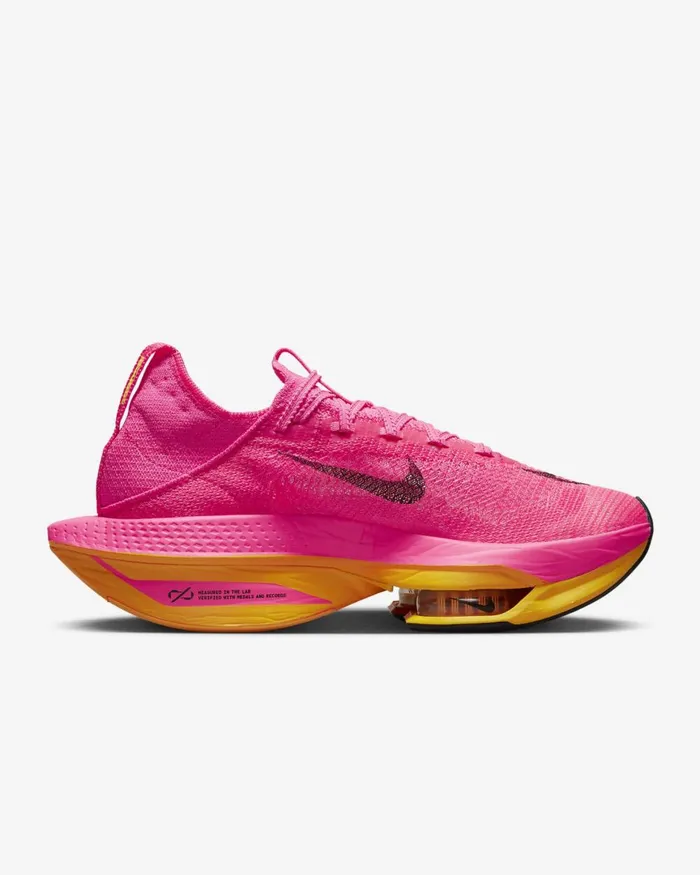 Women Nike Running Alphafly 2 Hyper Pinklaser Orangewhiteblack