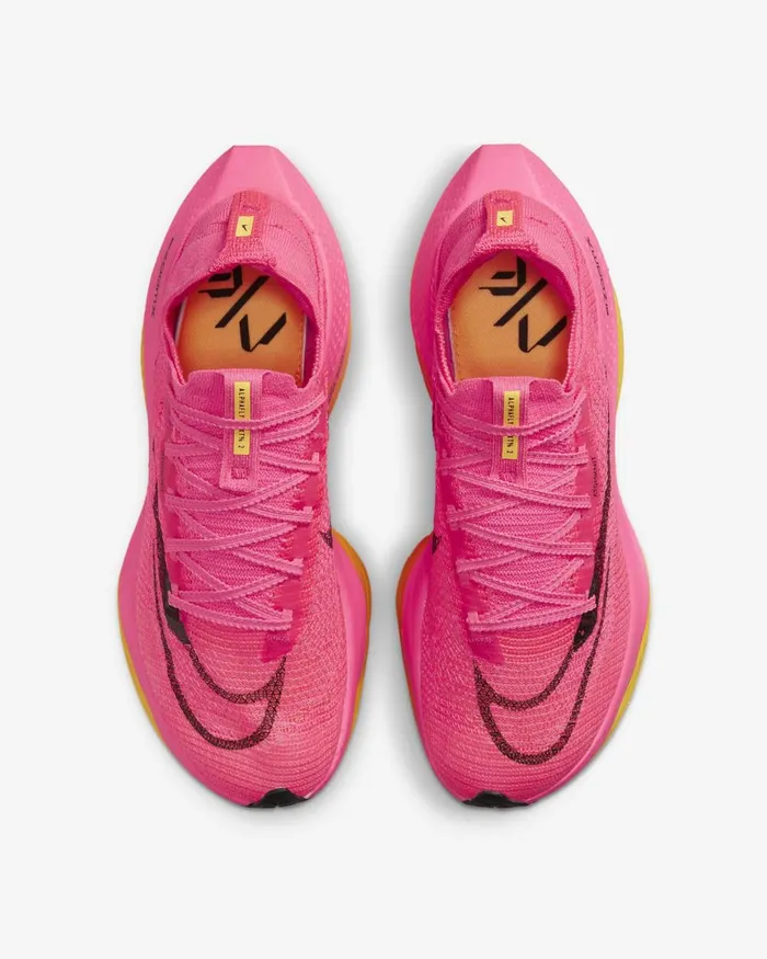 Women Nike Running Alphafly 2 Hyper Pinklaser Orangewhiteblack