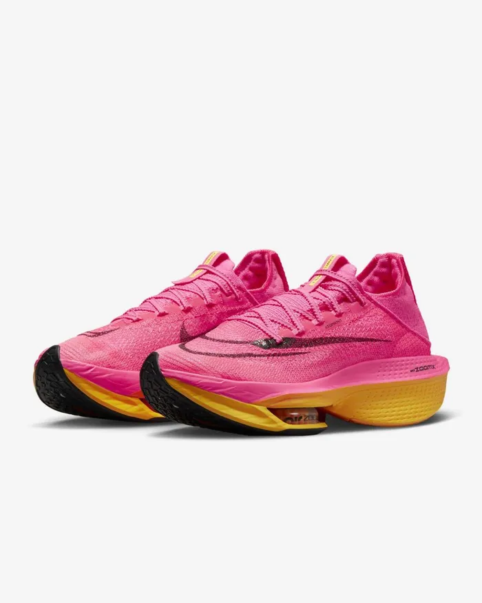 Women Nike Running Alphafly 2 Hyper Pinklaser Orangewhiteblack