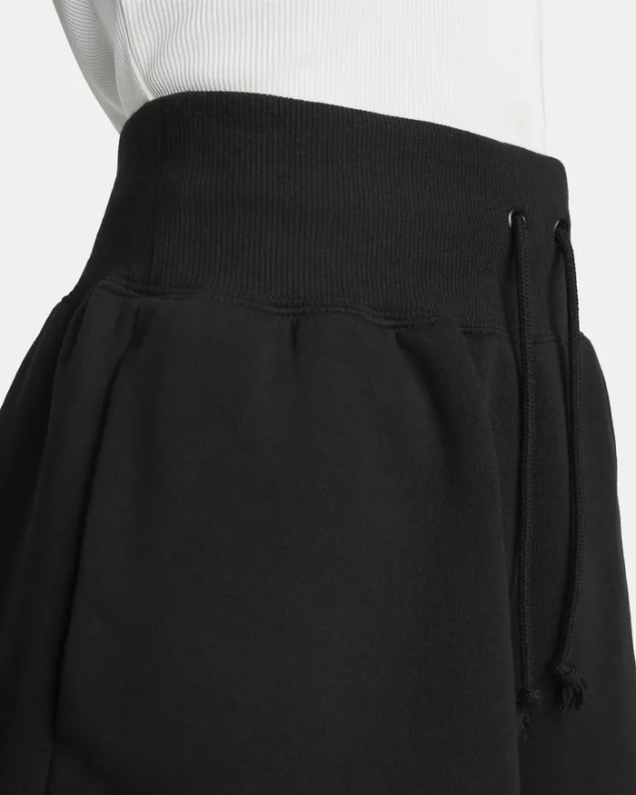 Women Nike Shorts Sportswear Phoenix Fleece Blacksail