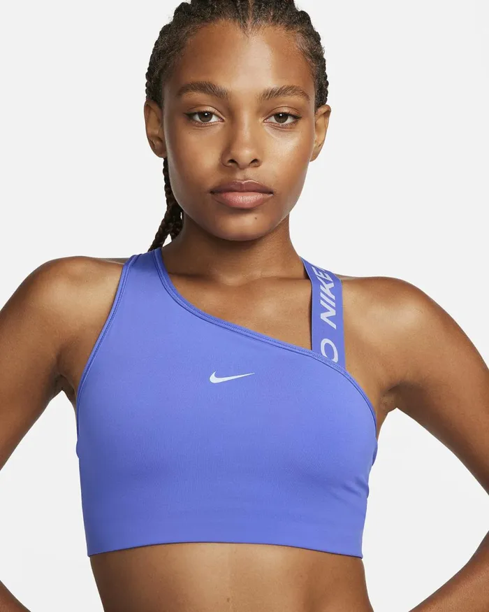 Women Nike Sports Bras Pro Swoosh Blue Joyblue Tintblue Tint