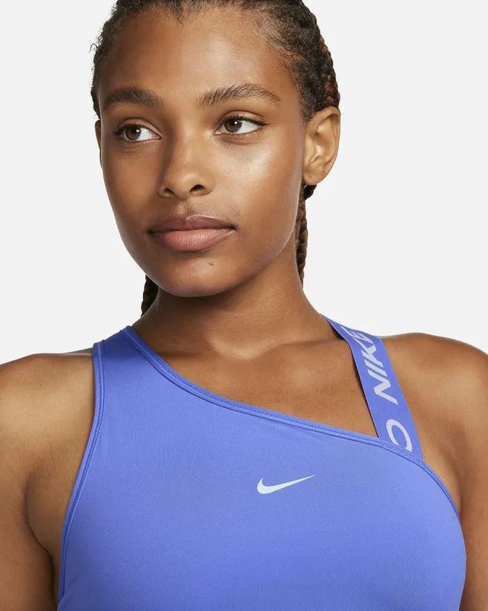 Women Nike Sports Bras Pro Swoosh Blue Joyblue Tintblue Tint