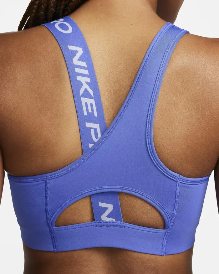 Women Nike Sports Bras Pro Swoosh Blue Joyblue Tintblue Tint