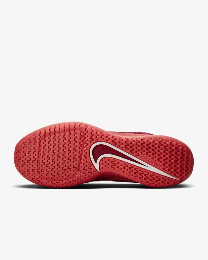 Women Nike Tennis NikeCourt Air Zoom Vapor 11 Ember Glownoble Redwhite
