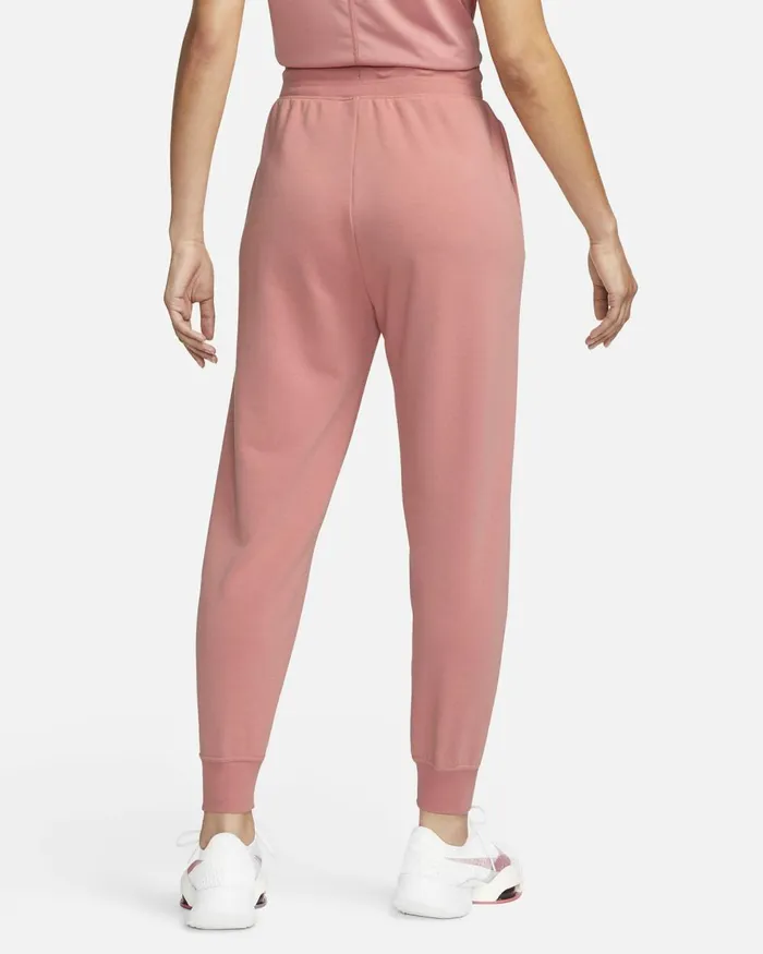 Women Nike Trousers DriFIT One Red Stardustwhite