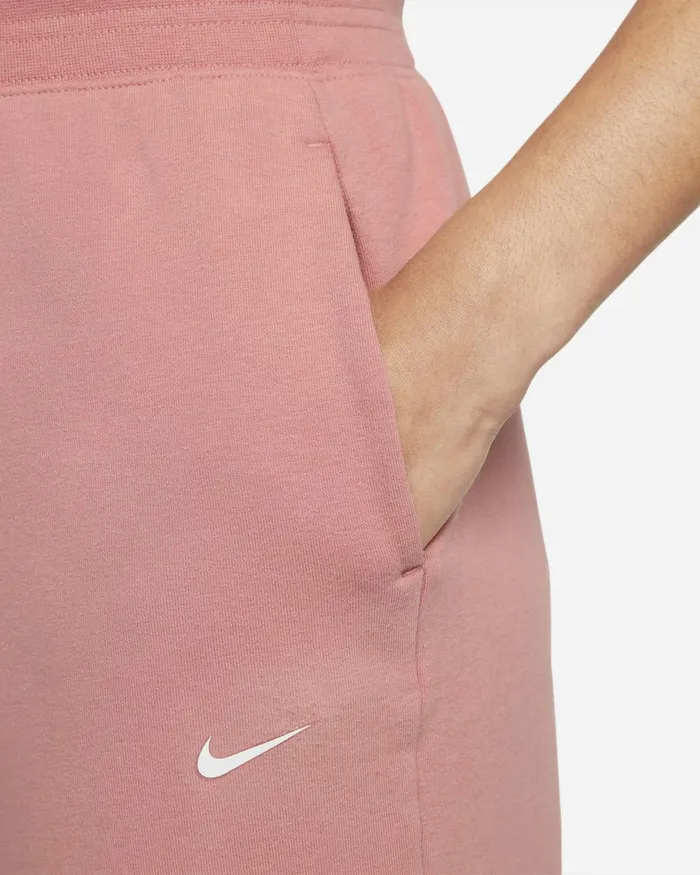 Women Nike Trousers DriFIT One Red Stardustwhite