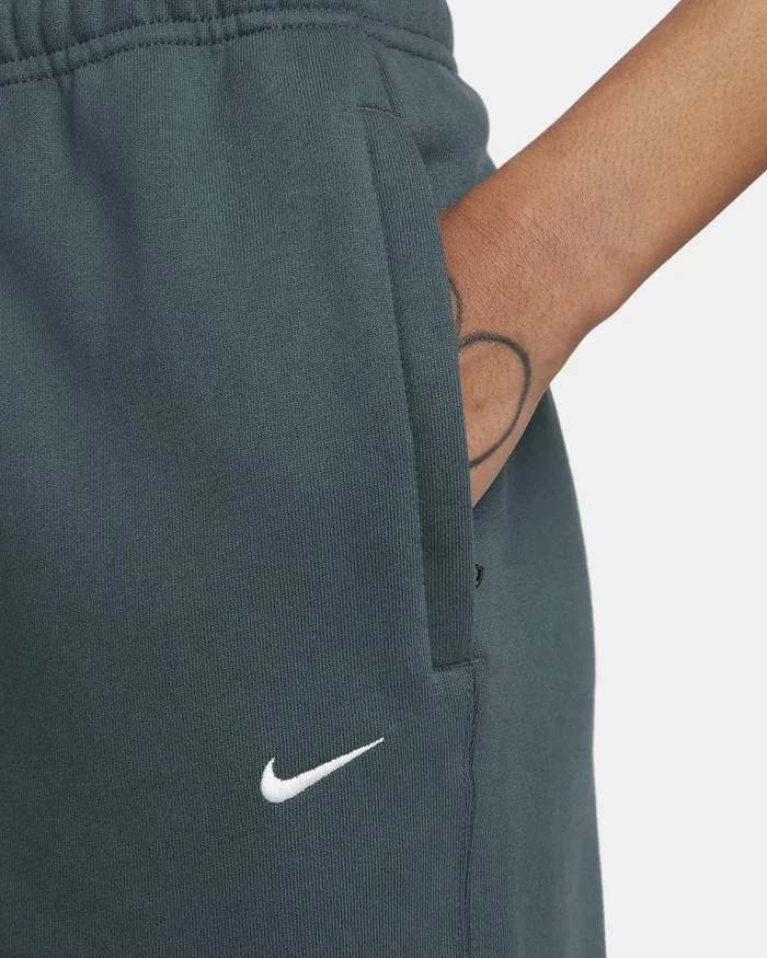Women Nike Trousers Solo Swoosh Deep Junglewhite
