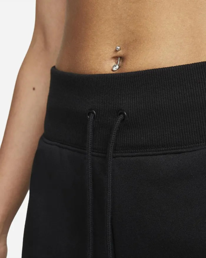 Women Nike Trousers Sportswear Phoenix Fleece Blacksail