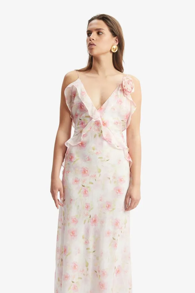 Women Occasion Dresses Bardot Olea Floral Maxi Dress In Pink Flora Pink Flora Women Occasion Dresses Bardot Olea Floral Maxi Dress In Pink Flora Pink Flora