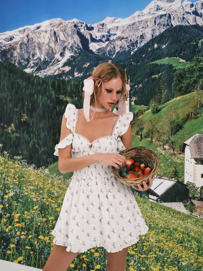 Women Palmero Mini Dress White For Love and Lemons Dresses Women Palmero Mini Dress White For Love and Lemons Dresses
