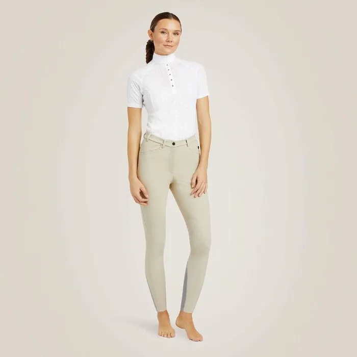 Women Pants and Shorts Ariat Speranza Knee Patch Breech Tan