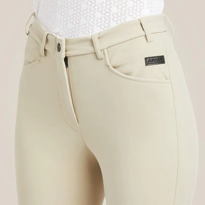 Women Pants and Shorts Ariat Speranza Knee Patch Breech Tan