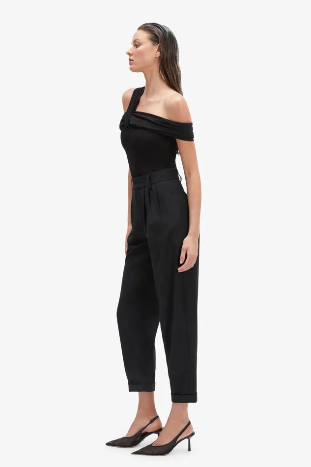 Women Pants Bardot Elandra Wide Pant In Black Black Women Pants Bardot Elandra Wide Pant In Black Black