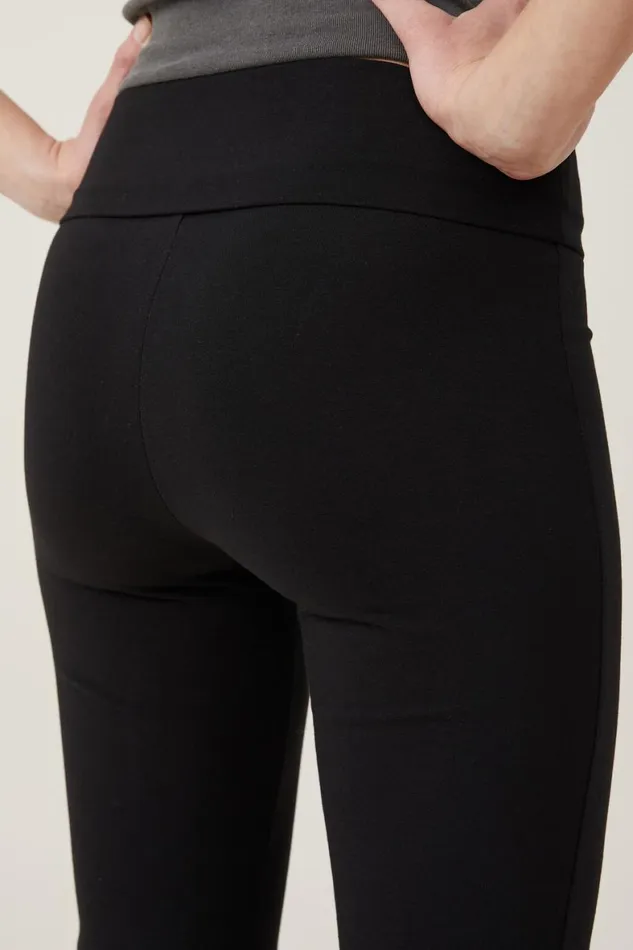 Women Pants Cotton On Bella Bootleg Pant Black