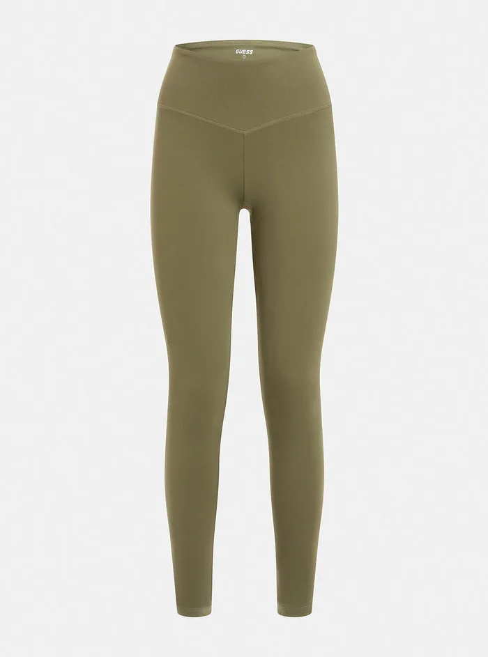 Women Pants GUESS Green Coline Active Leggings