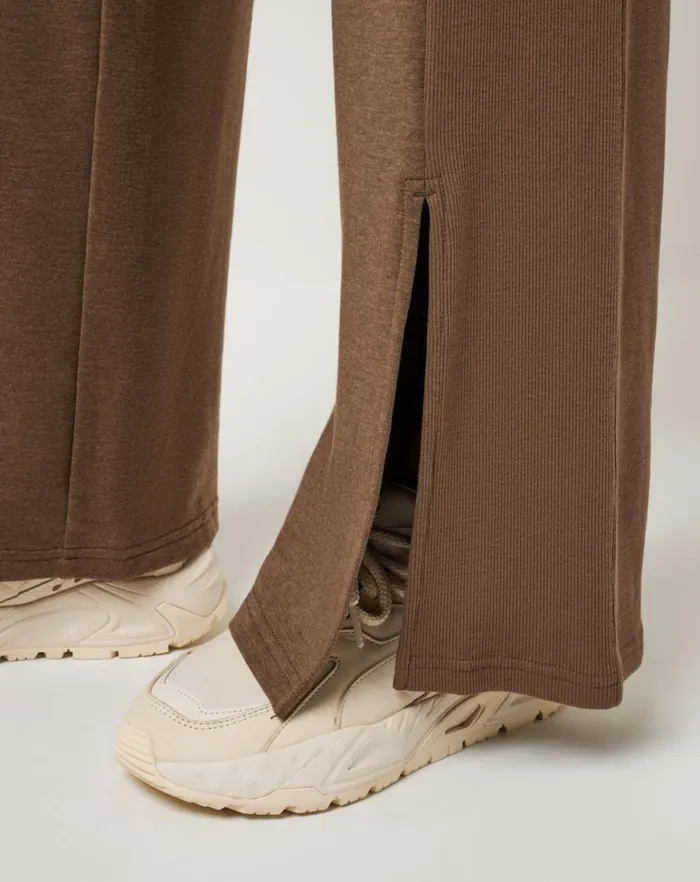 Women Pants TravisMathew HIDDEN LOCAL PANT Heather Cocoa Brown Women Pants TravisMathew HIDDEN LOCAL PANT Heather Cocoa Brown