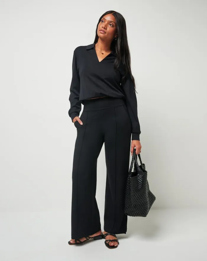 Women Pants TravisMathew SPA DAY PANT Black
