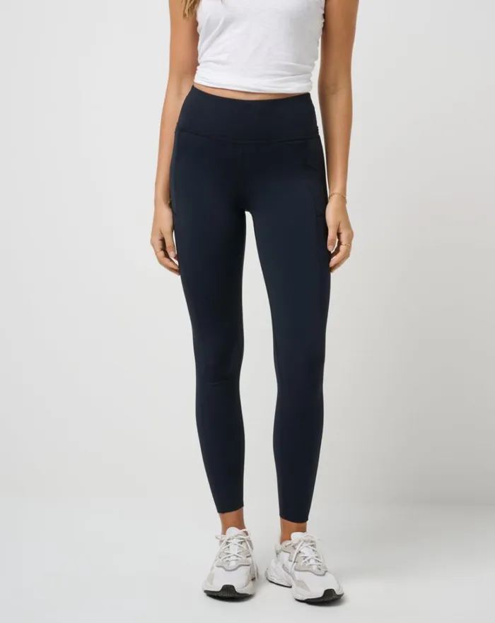 Women Pants TravisMathew WHERE IT COUNTS LEGGING Black