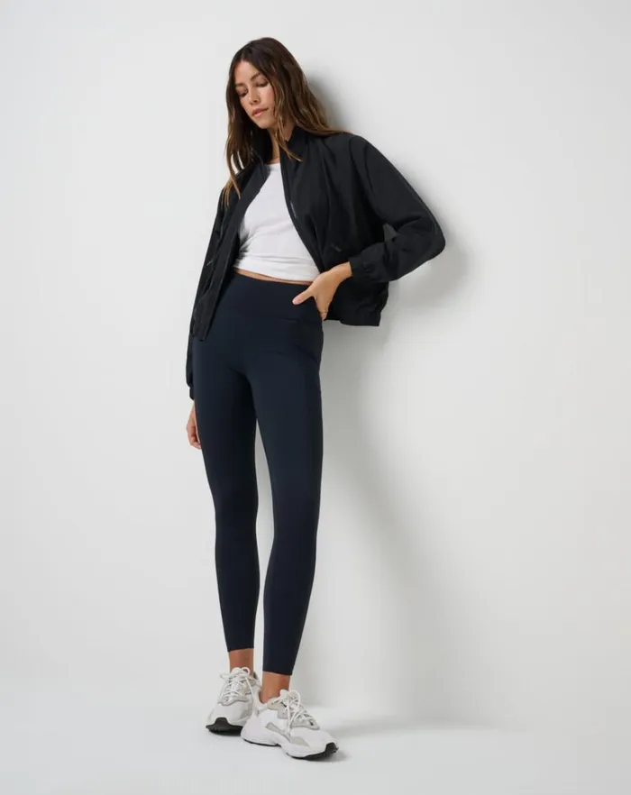 Women Pants TravisMathew WHERE IT COUNTS LEGGING Black