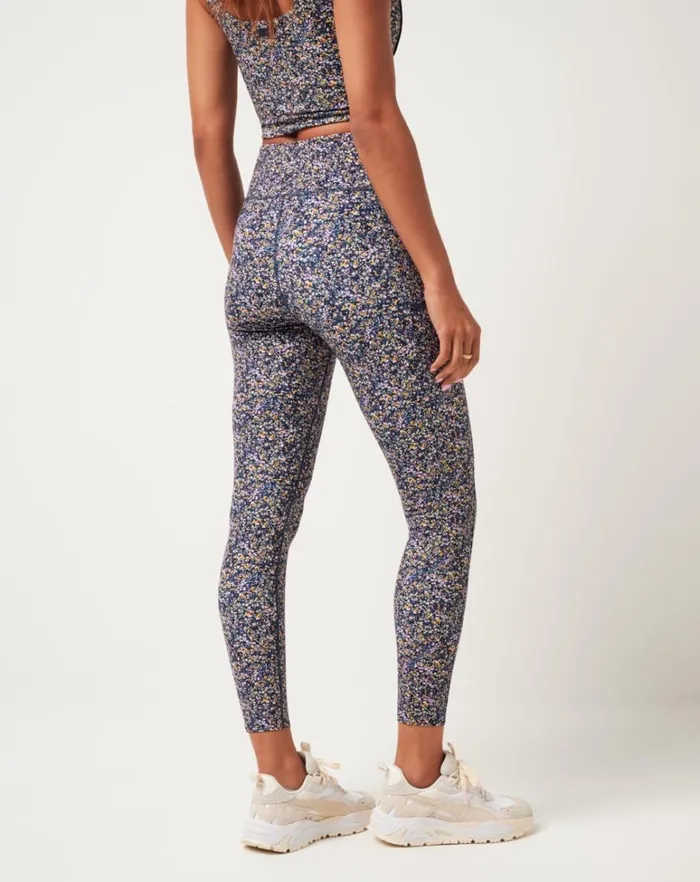 Women Pants TravisMathew WHERE IT COUNTS LEGGING Cream Multi