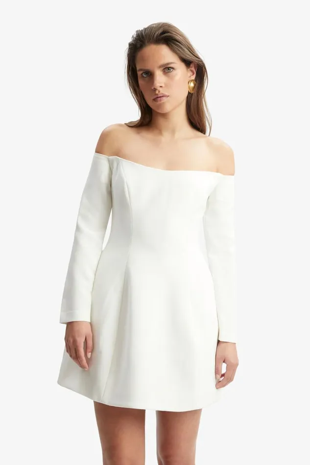 Women Party Dresses Bardot Nadene Hourglass Mini Dress In Orchid White Orchid White Women Party Dresses Bardot Nadene Hourglass Mini Dress In Orchid White Orchid White