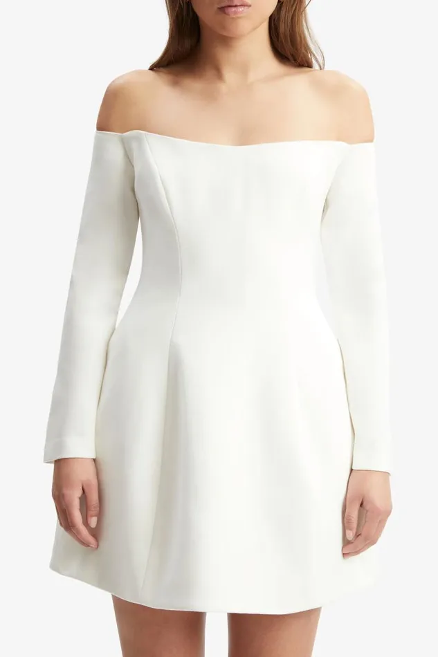 Women Party Dresses Bardot Nadene Hourglass Mini Dress In Orchid White Orchid White Women Party Dresses Bardot Nadene Hourglass Mini Dress In Orchid White Orchid White