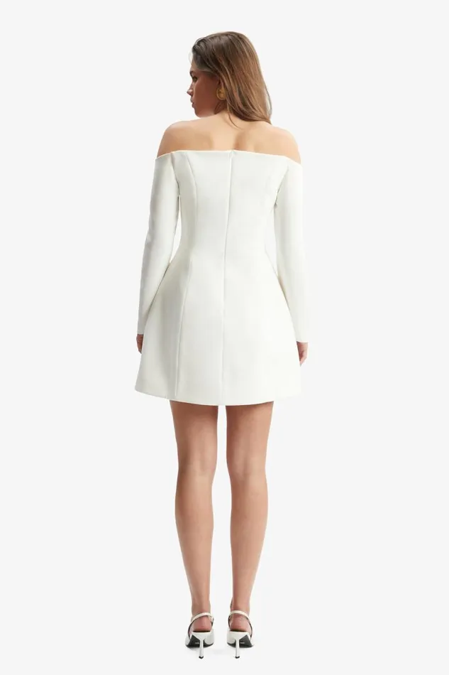 Women Party Dresses Bardot Nadene Hourglass Mini Dress In Orchid White Orchid White Women Party Dresses Bardot Nadene Hourglass Mini Dress In Orchid White Orchid White