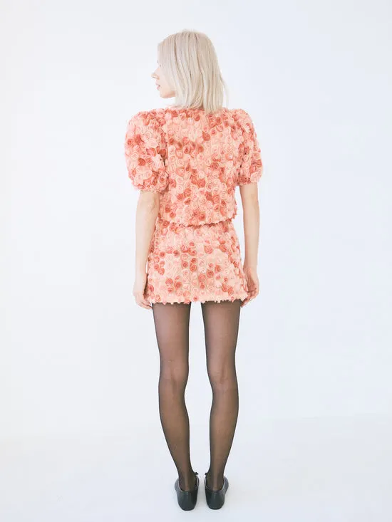 Women Rz Blouse Pink Rose Tops Lisa Says Gah
