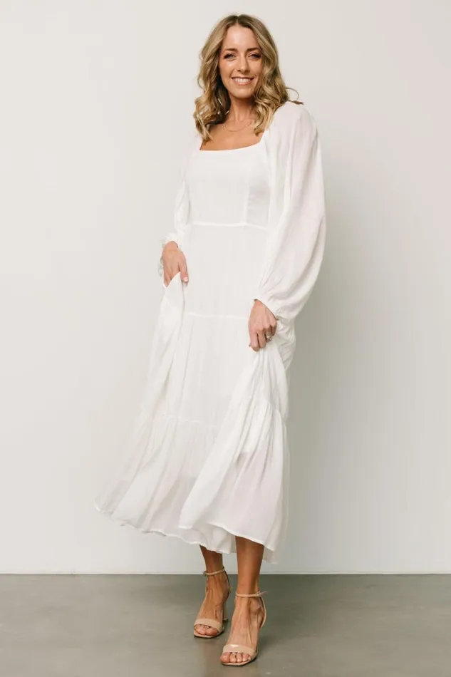 Women Rachelle Maxi Dress Off White Baltic Born Maxi Dresses
