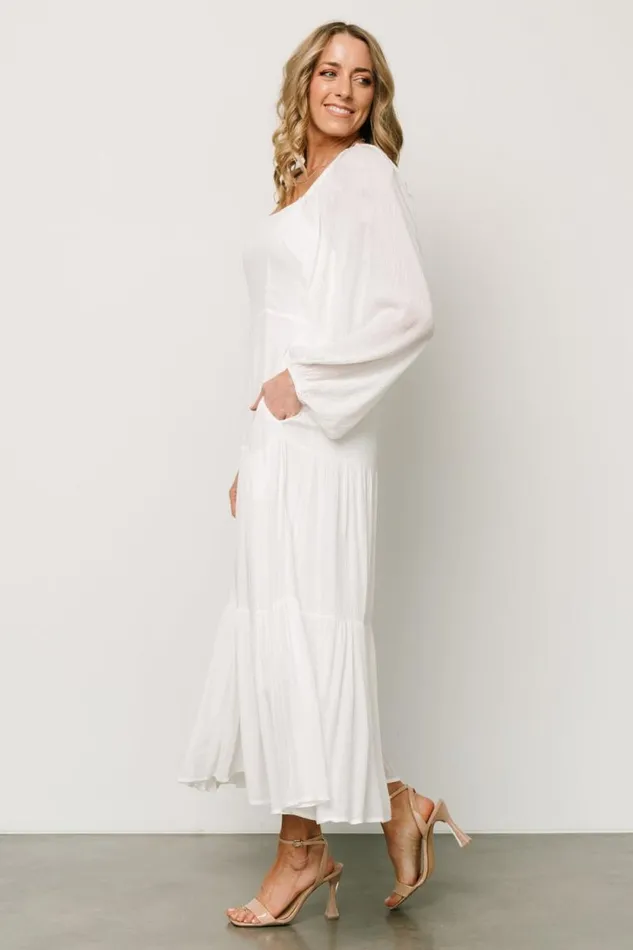 Women Rachelle Maxi Dress Off White Baltic Born Maxi Dresses