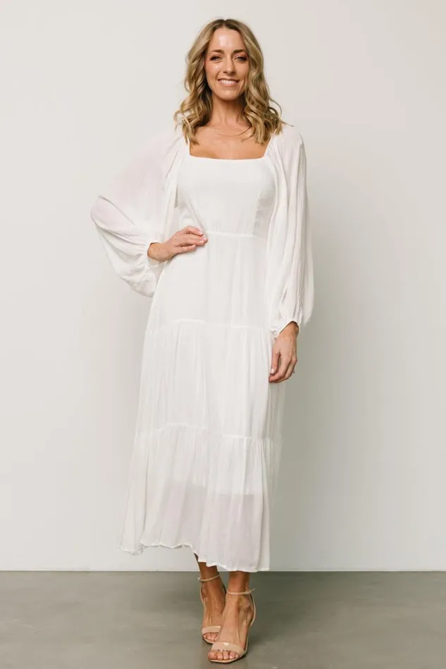 Women Rachelle Maxi Dress Off White Baltic Born Maxi Dresses